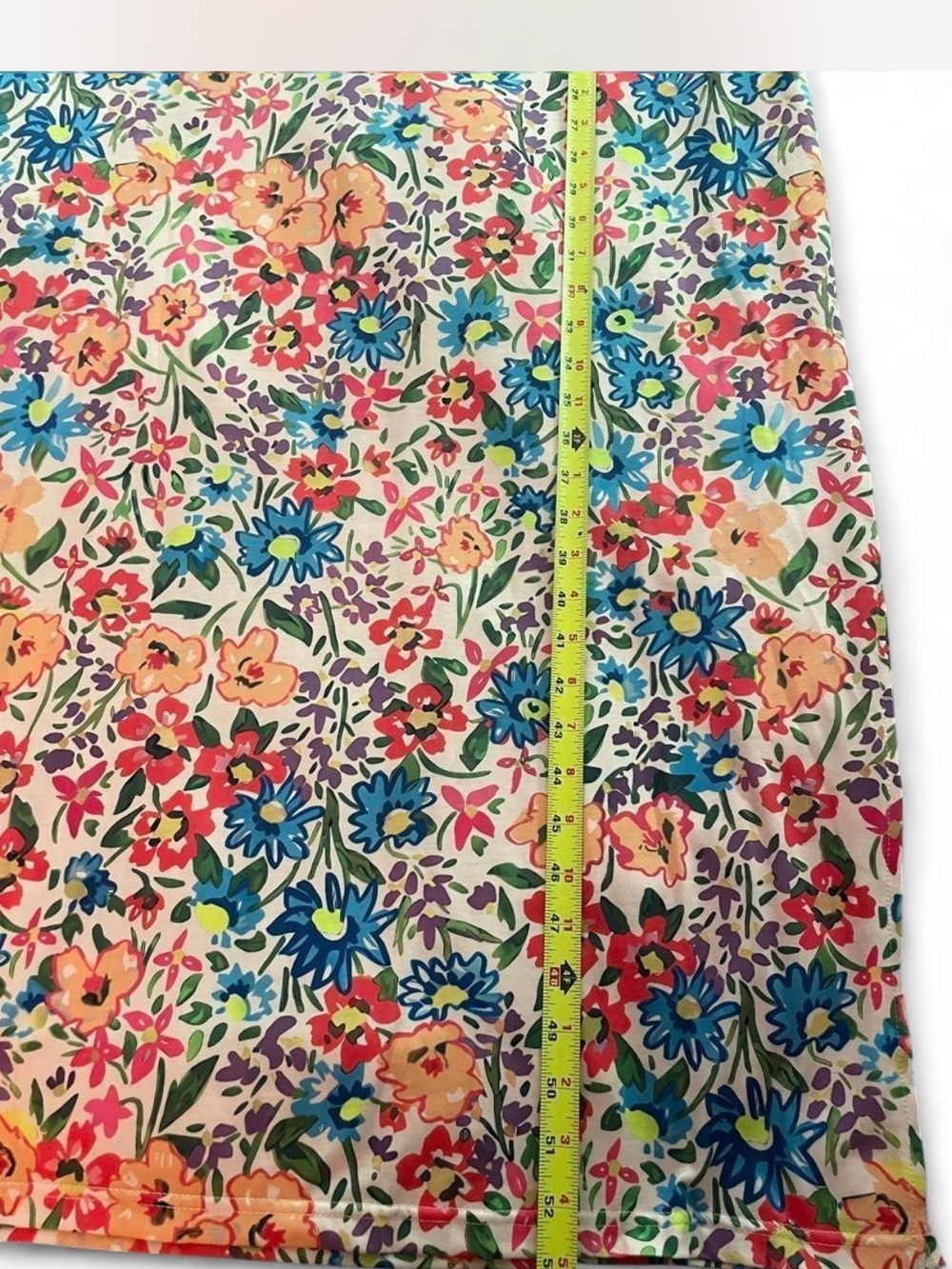 Floral Print Summer Dress Women's Large Cottage Garden Boho Island Boutique - Picture 8 of 10